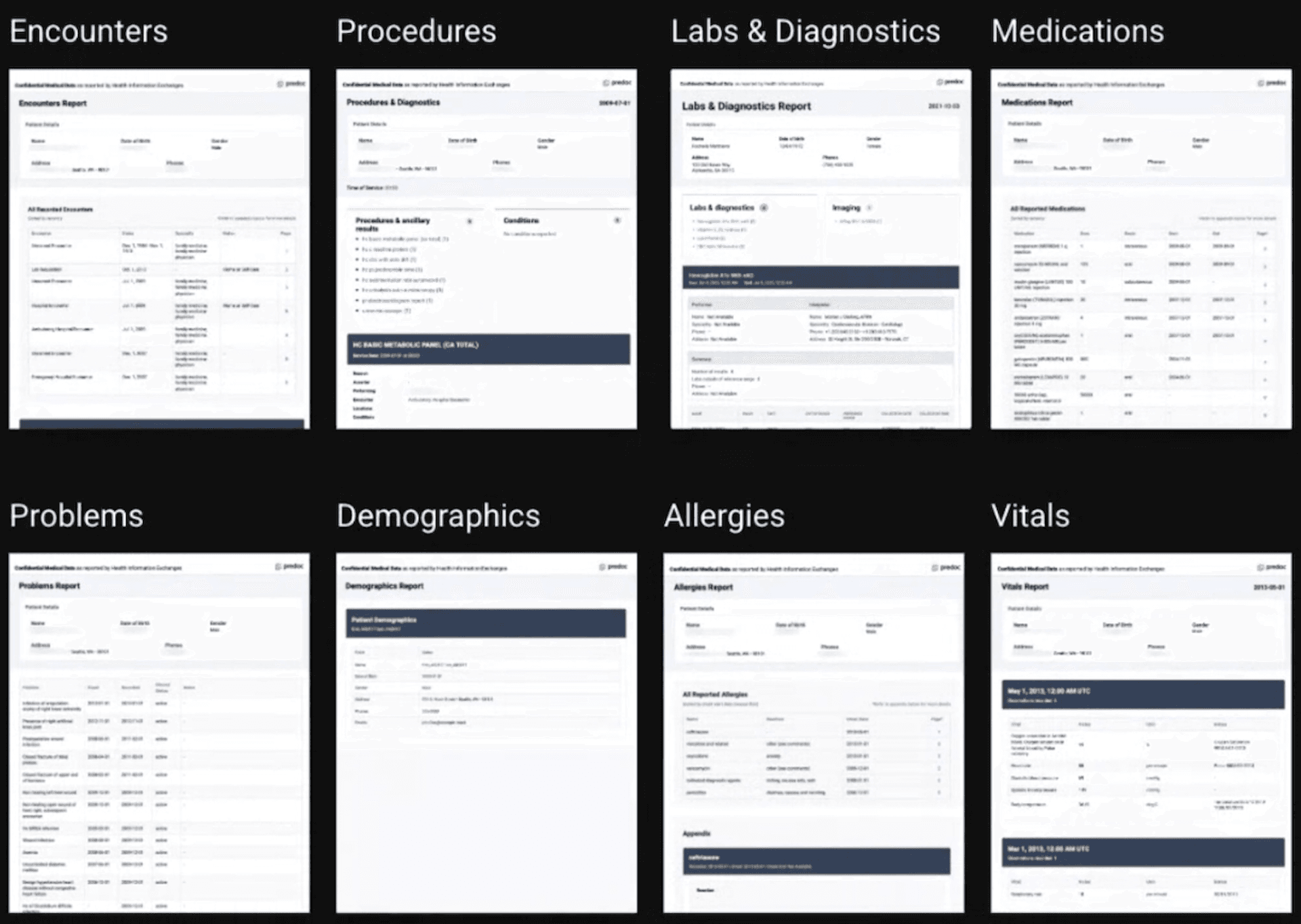 Indexed Clinical Documents